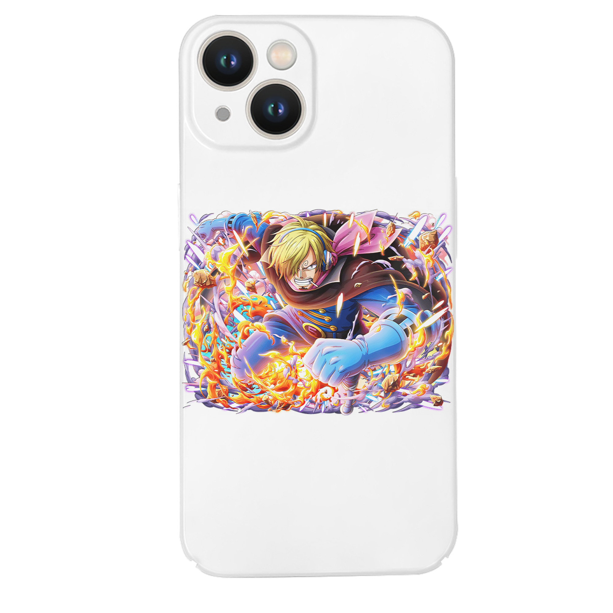 （画像用） ワンピース サンジ ONE PIECE Sanji 【iPhone 14シリーズ対応】ハードケース